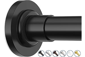 Stainless Steel 36-48 Inch Shower Curtain Tension Rod