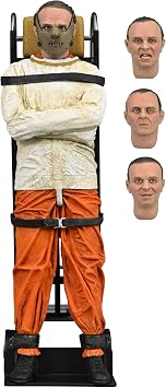 Silence of the Lambs Action Figure Ultimate Hannibal Lecter Masked Material: Plastic Gift Boxed by NECA.
