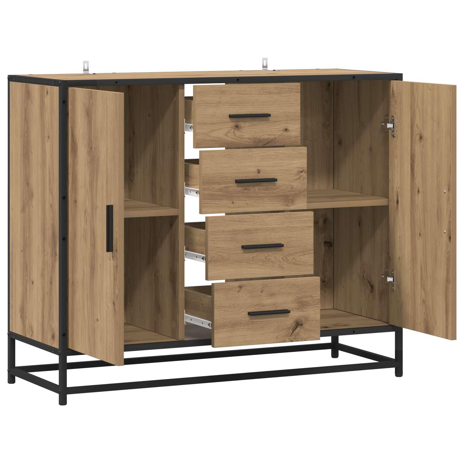 Credenza Artisan in rovere 92 x 35 x 76 cm