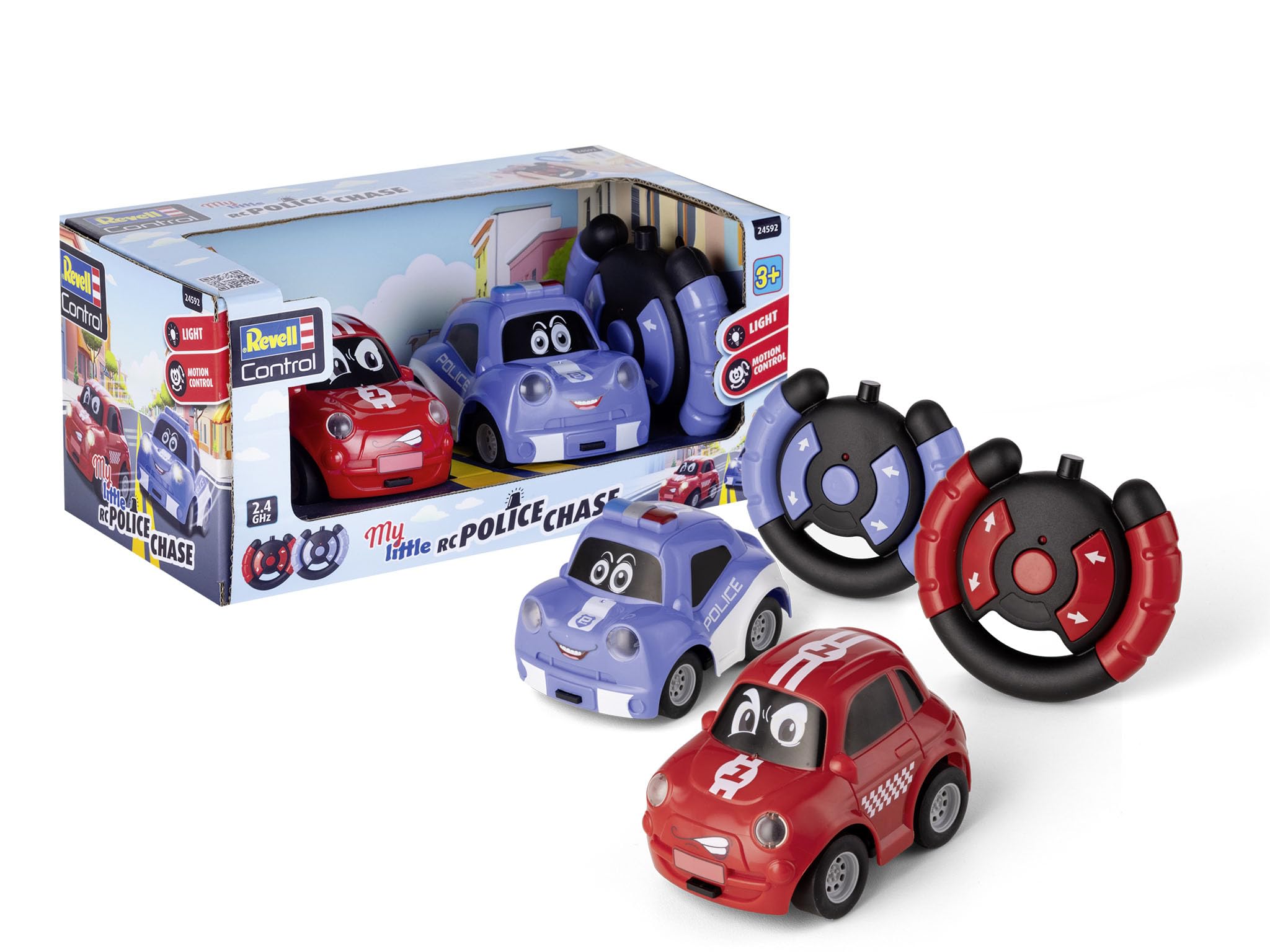 Revell Control 24592 RC Cars “My Little Police Chase” GHz 2CH With Precise 2.4 GHz Control
