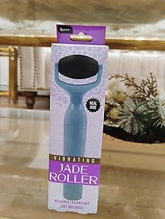 Rodillo de jade vibrante para la cara