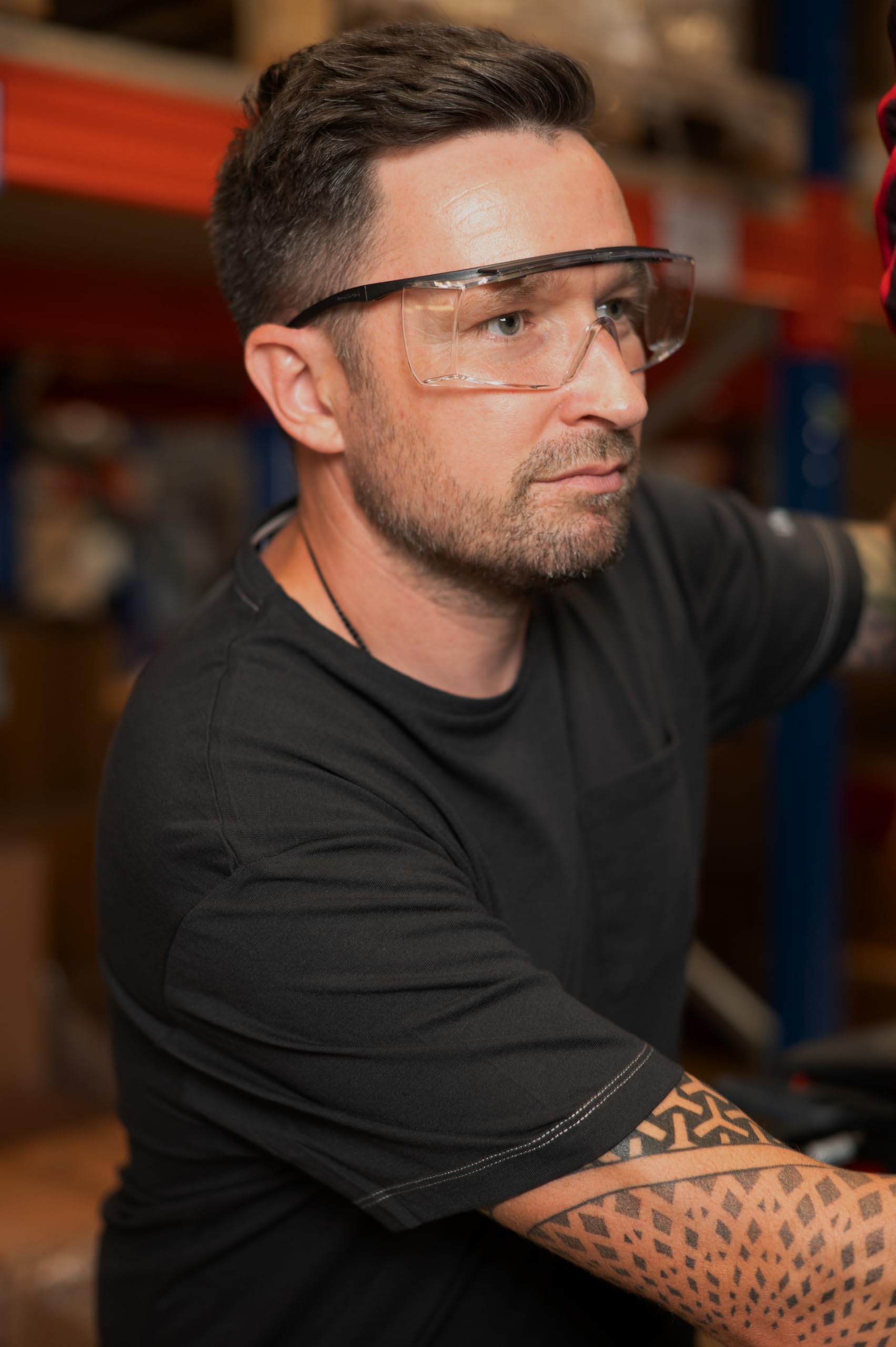 Image secondaire de Lunettes de Protection Uvex Super f OTG - Anti-Buée et Résistantes aux Rayures