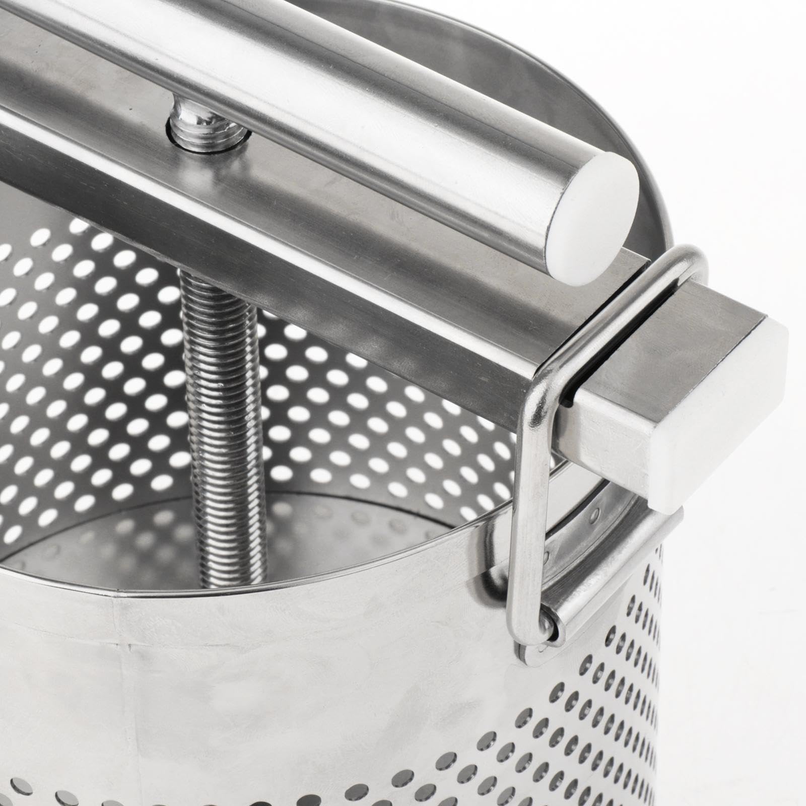 Manuelle Gemüse-Trockenpresse, 0,8 l, Edelstahl, für Teigtaschenfüllung und Fleisch