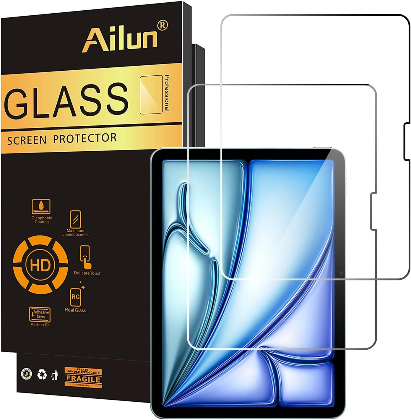 Screen Protector for iPad Pro 11 Inch / iPad Air 11 Inch, 2024-2026