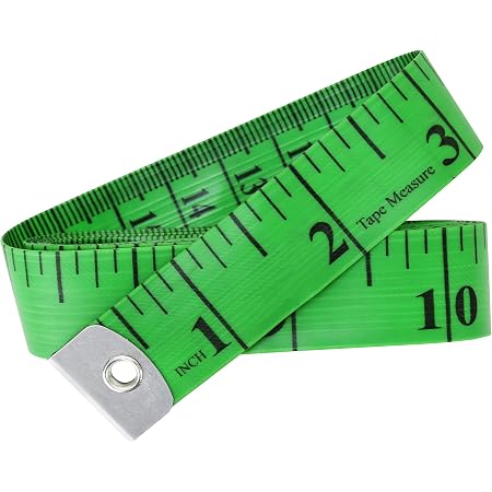 BSTHP 2-Pack Soft Tape Measure - Dual Sided 60 Inch / 150cm Ruler For Body, Sewing & Tailoring