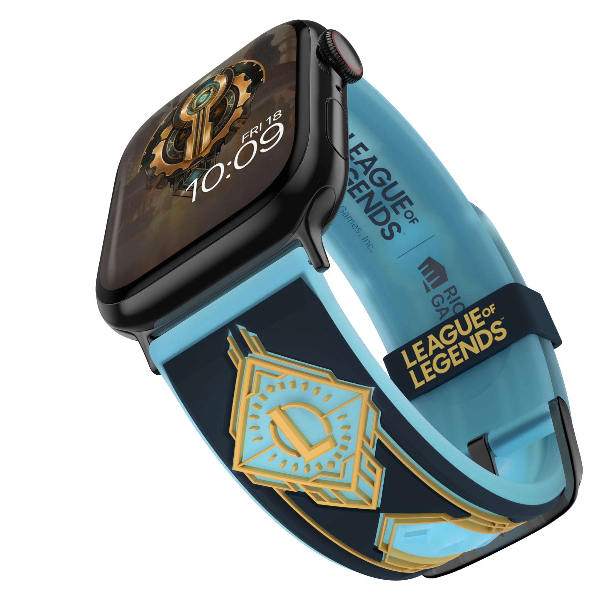 MobyFox League of Legends bracelet pour smartwatch Sculpted 3D Hextech Magic