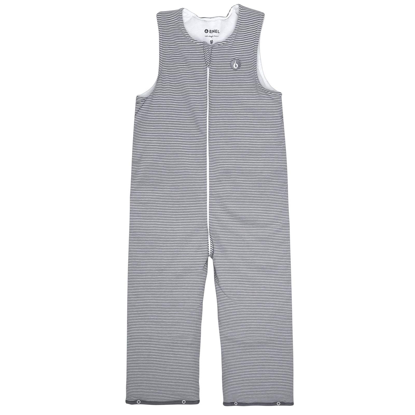 Einel Schlafsack mit Beinen Sausi Grau Gestreift Größe 110 Baby