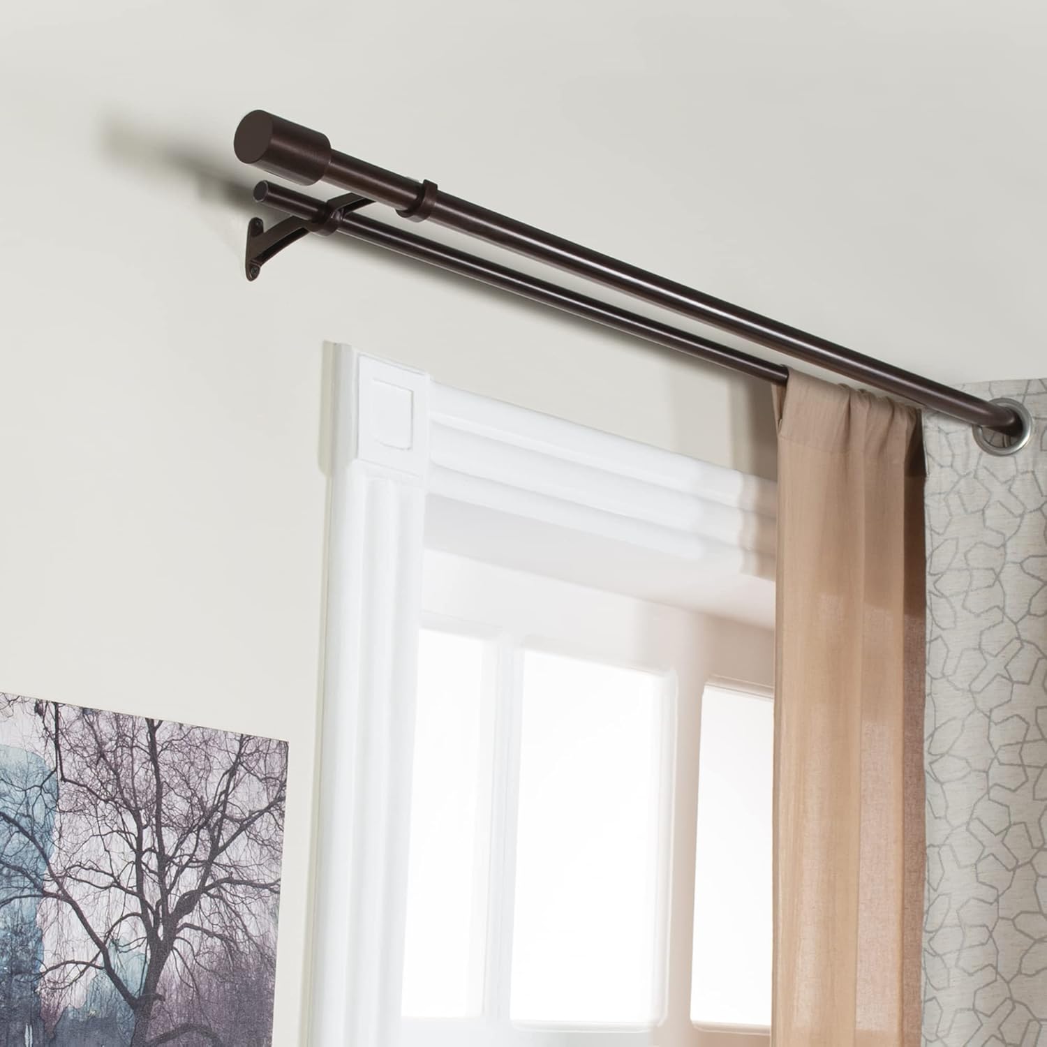 window curtain rod