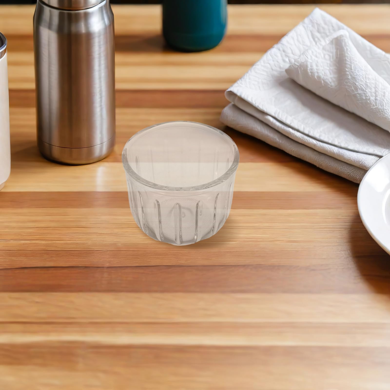 Ersatz Glasbehälter für Babynahrungszubereiter 0, 3 L Hitzebeständig | Glas, Lebensmittelecht, für Küchenmaschinen und Mixer, als Ersatzteil für Babynahrung