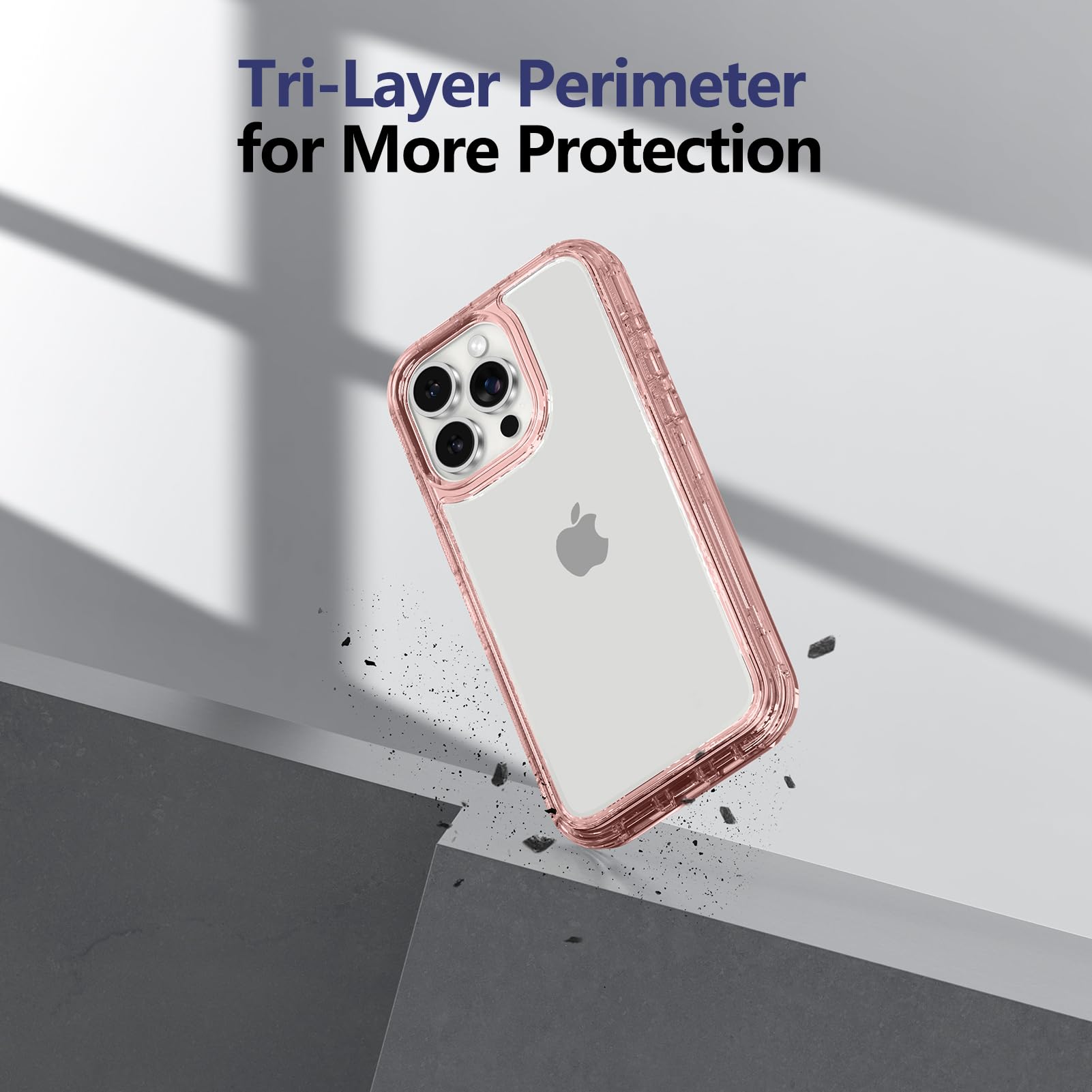 iPhone 15 Pro Max Custodia TPU - Marmo Elegante