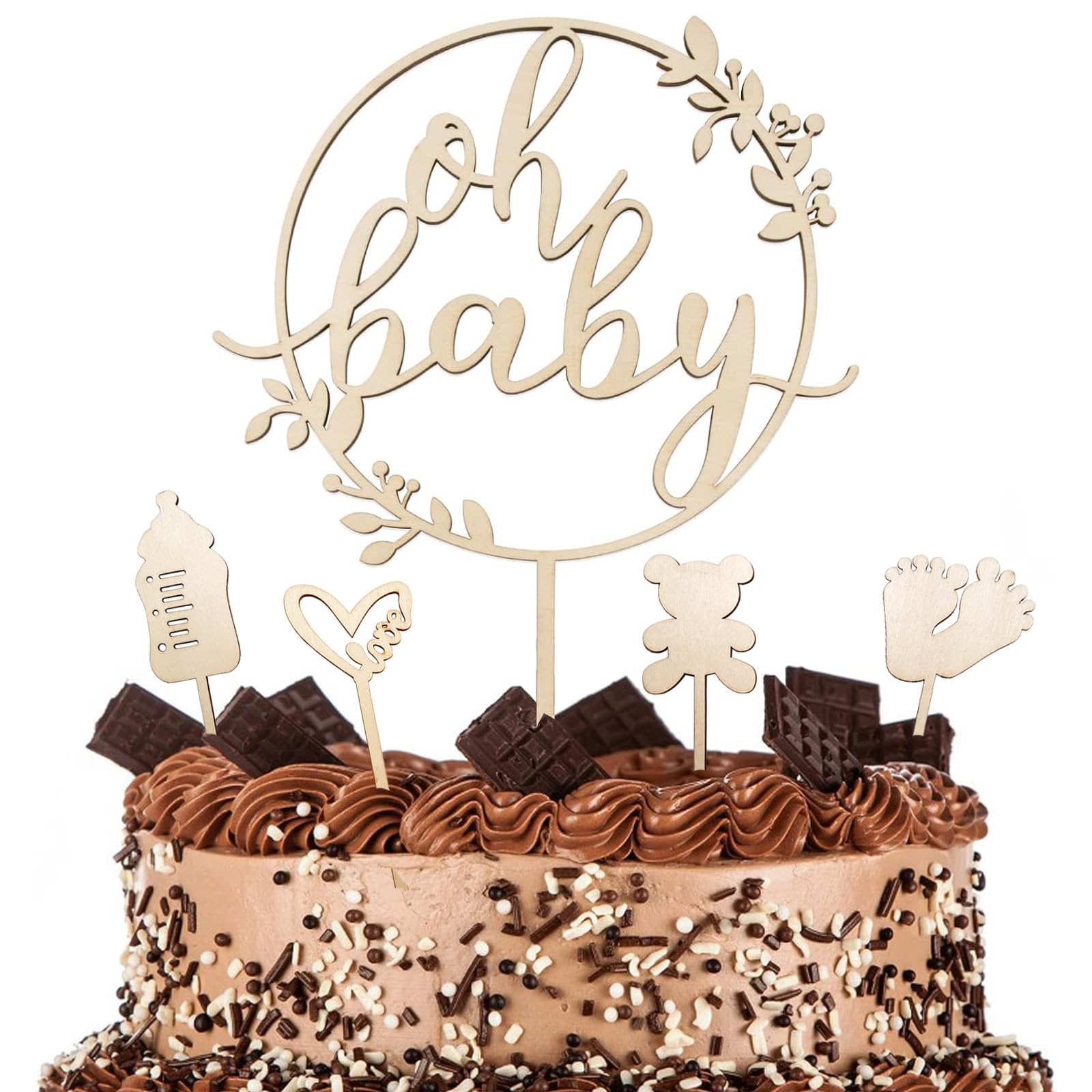 Baby shower - Taarttoppers - Zeemeermin - Taartdecoratie kopen