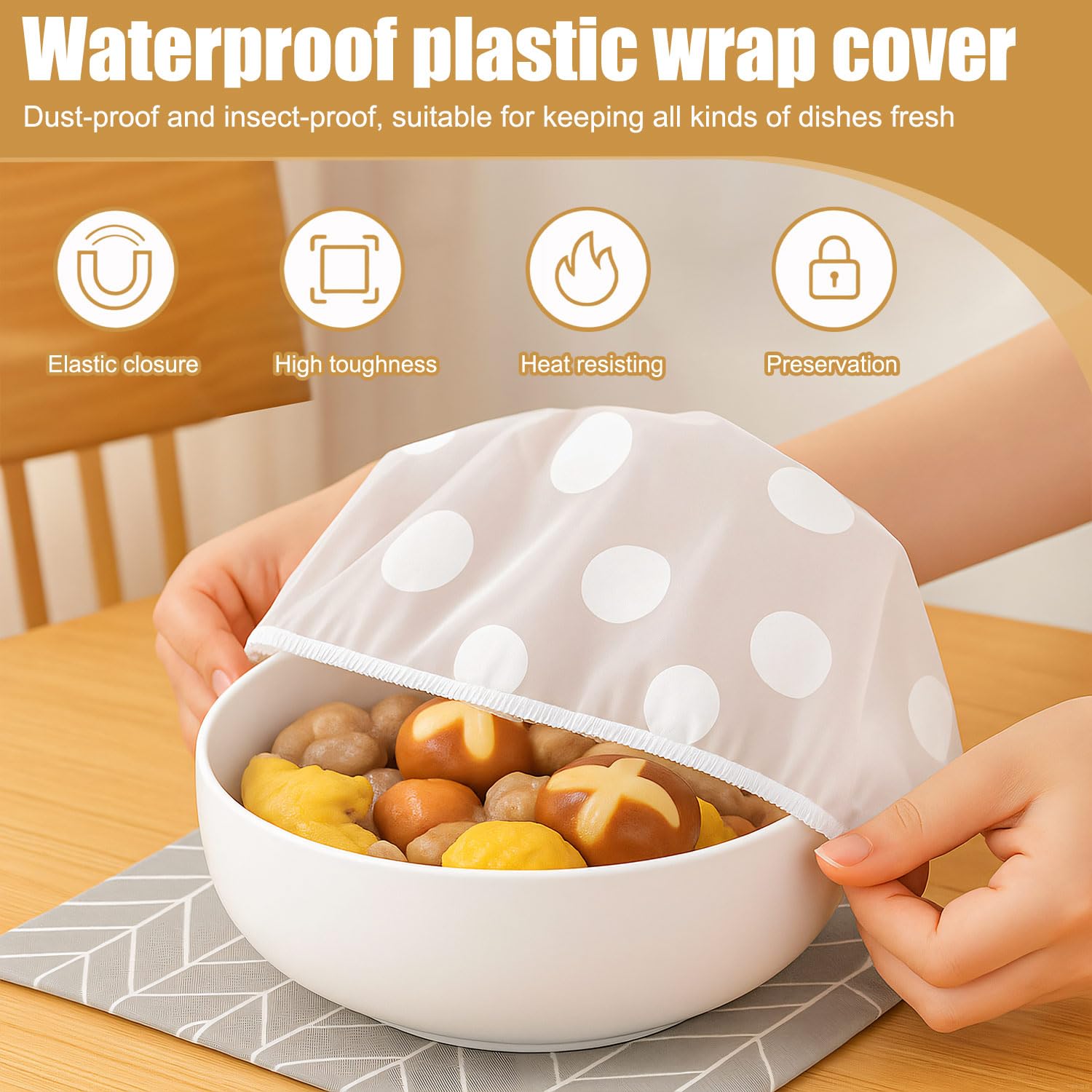 Mssushi 6 Pièces Couvertures Pour Panier De Fermentation