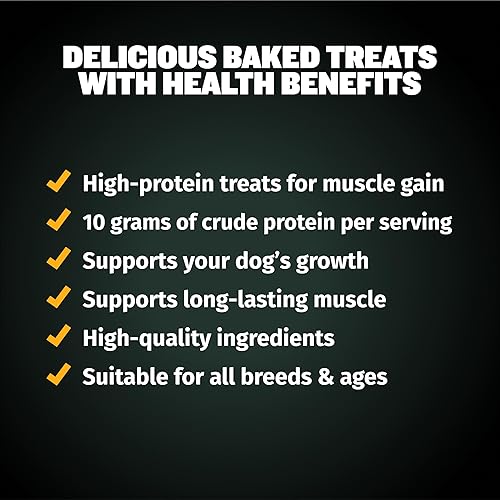 Miniatura 7 de Bully Max Masticables musculares para perros Construye músculo añade masa aumenta el crecimiento Aprobado por veterinarios para todas las razas y