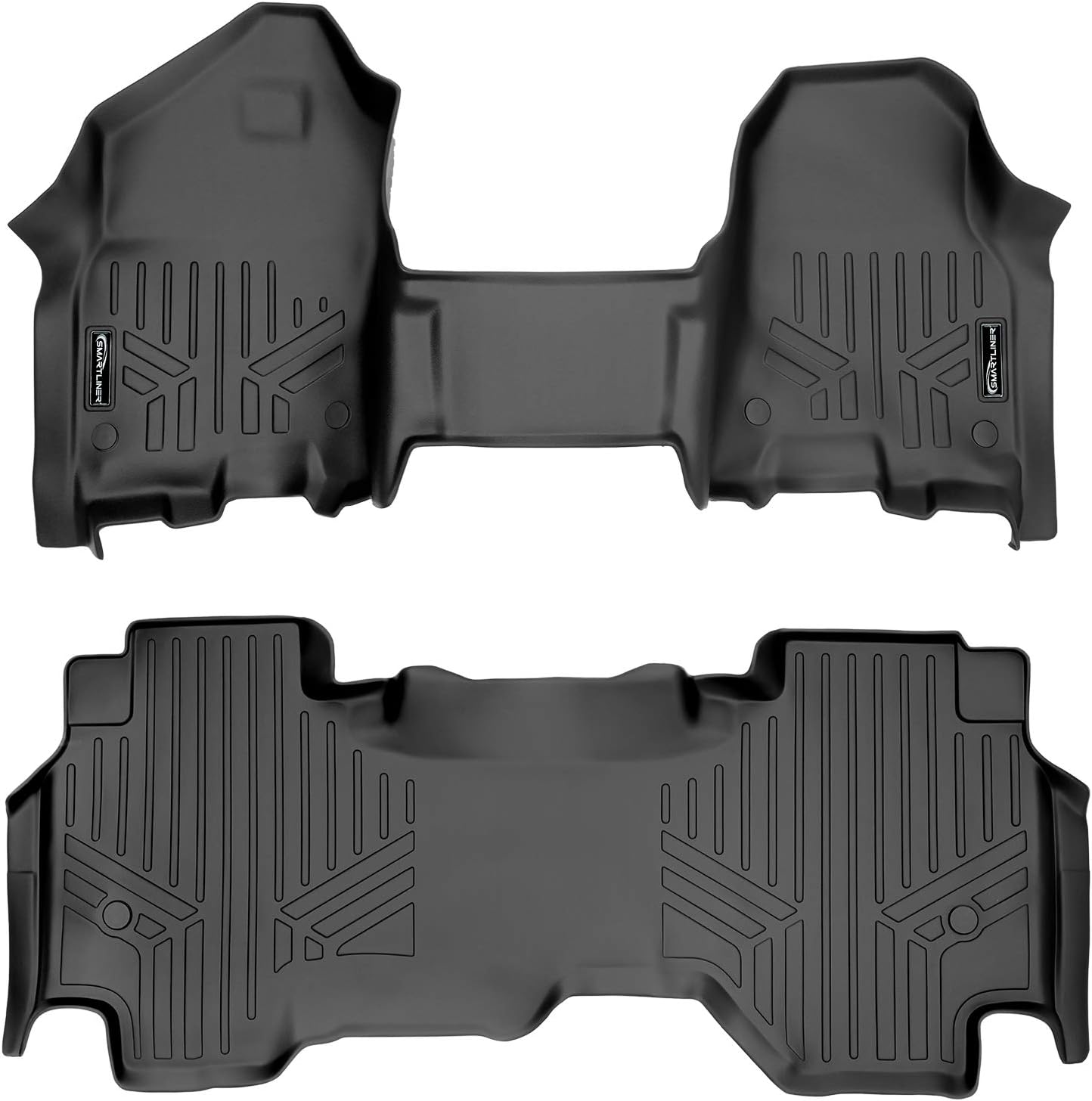 MAXLINER Floor Mats 2 Row Liner Set (Both Rows 1pc) for 2019-2024 Ram 1500
