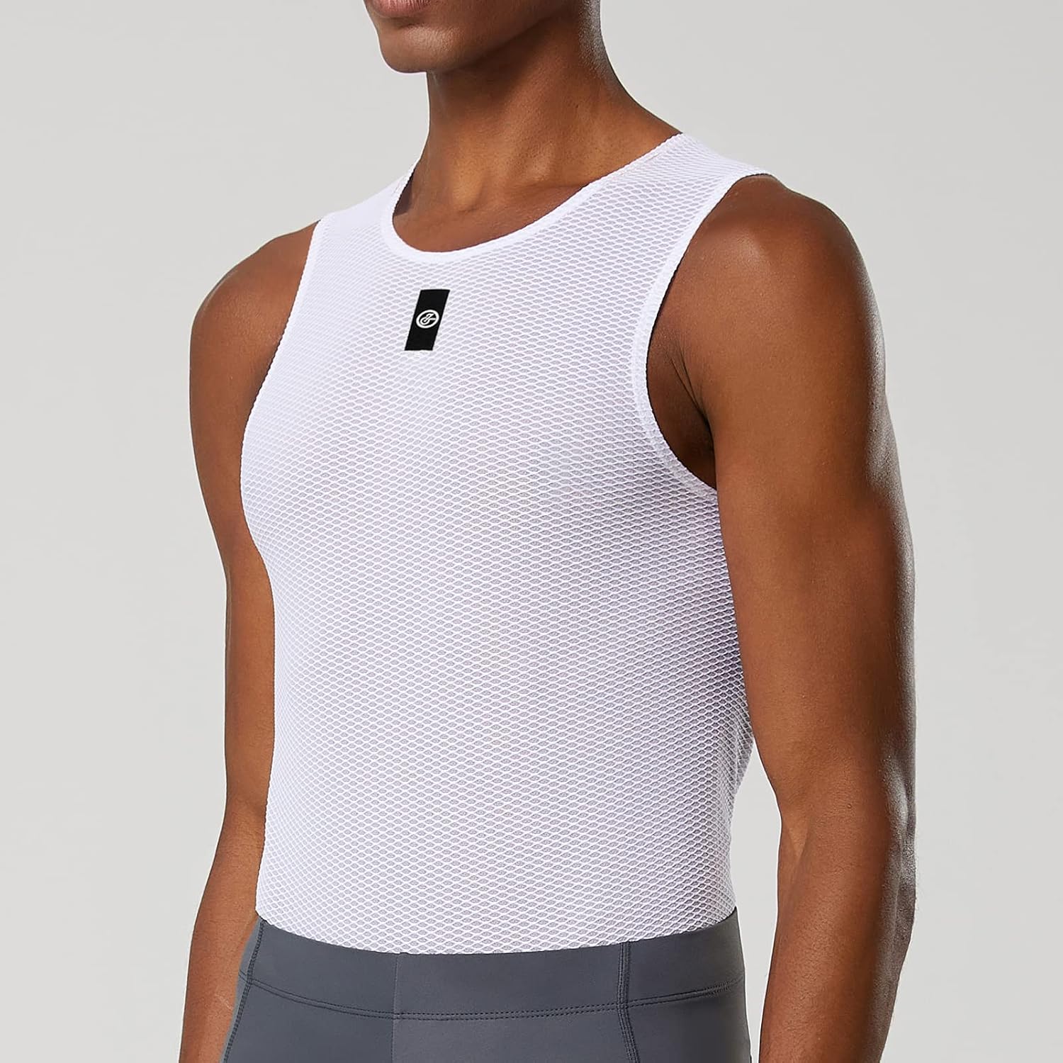 YKYWBIKE Men's Cycling Base Layer Sleeveless Cycling Jersey Men Quick Dry Bicycle Undershirt Mesh Bike Base Layer Vests - Image 6