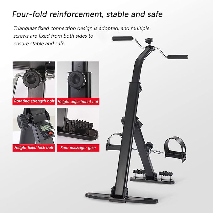 Bicicleta de ejercicio para rehabilitación de extremidades miniatura 5