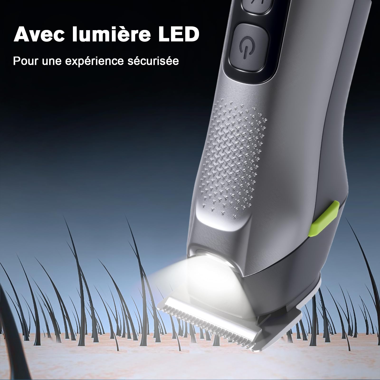 Carehabi Tondeuse Cheveux et Barbe 5 en 1 pour Hommes - Tondeuse Nasale Sans Fil, Multifonction pour Visage, Tête et Corps, Étanche IPX7, Kit de Grooming Homme (Cadeau pour Hommes)