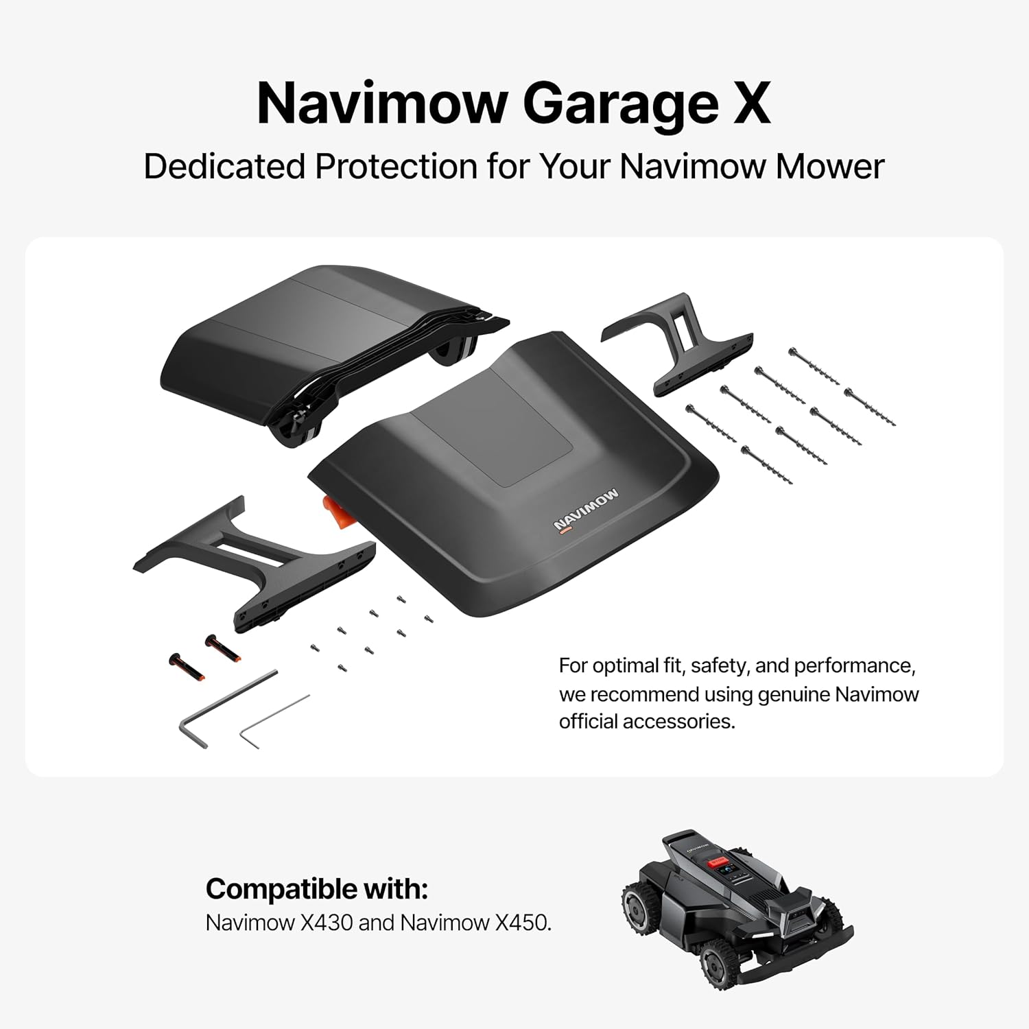 Segway Navimow Garage X for Navimow X430 and X450 Robot Lawn Mower