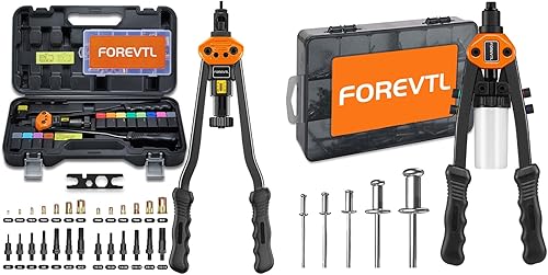 Kit de herramientas de tuerca de remache + kit de pistola de remache pop