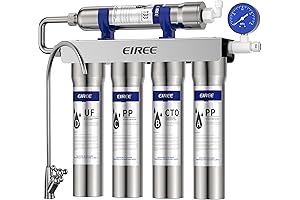 0.01µm Ultra Filtration Mineral Under Sink Water Filter