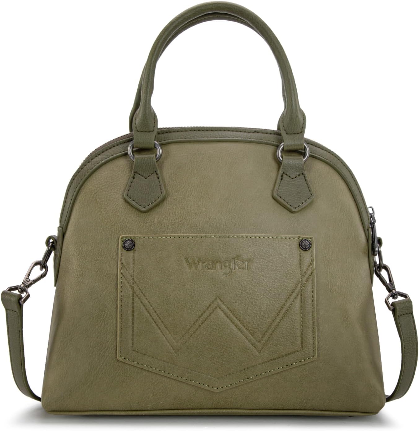 Wrangler Satchel Bags for Women Top-handle Handbags and Purses with Crossbody Strap