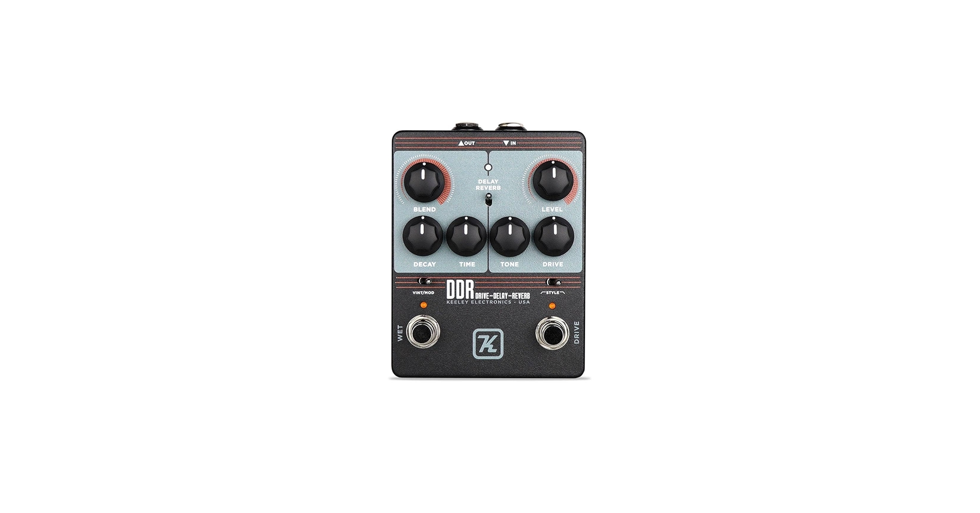 Amazon.com: Keeley DDR Drive Delay and Reverb Pedal, Black