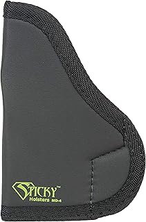 Sticky Holsters Concealed Carry Holster for Men and Women - MD-4-GEN1 Double Stack Sub Compact - Suitable for Left and Right-Hand Draw; IWB or Pocket Carry