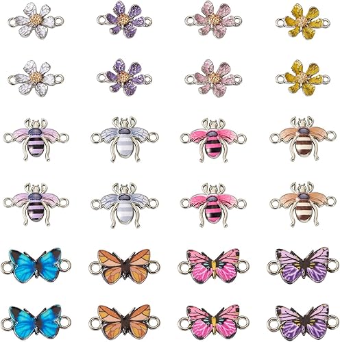 Vista 81 de Cheriswelry 30 dijes de aleación de cono de pino y ardilla, chapados en oro claro, con forma de cono de pino y ardilla, adornos colgantes de 0.47 a