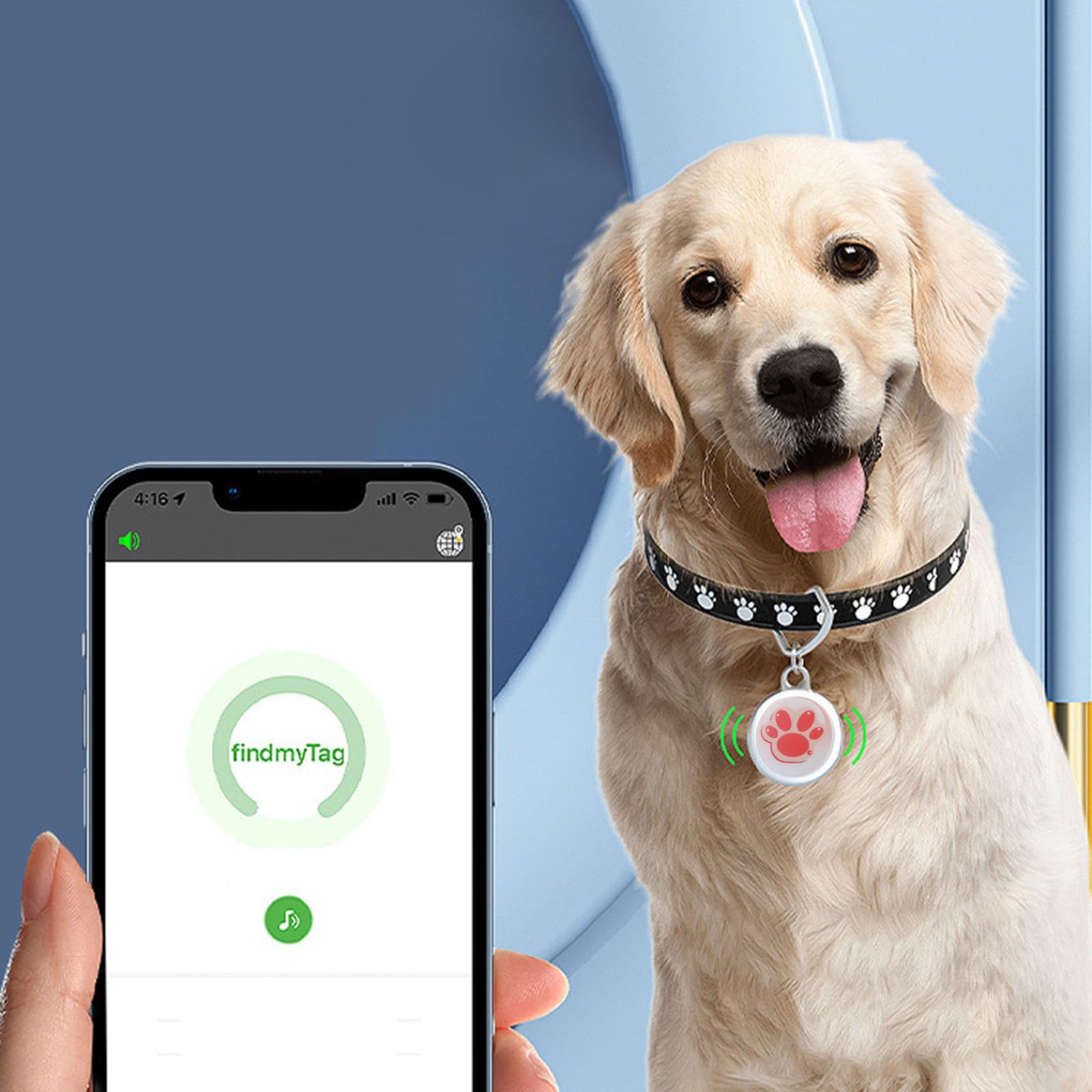 3 mini localizzatori GPS per cani e gatti, senza canone mensile, compatibile con iOS/Android, dispositivi di localizzazione in tutto il mondo, adatti per animali domestici o bagagli, dispositivi