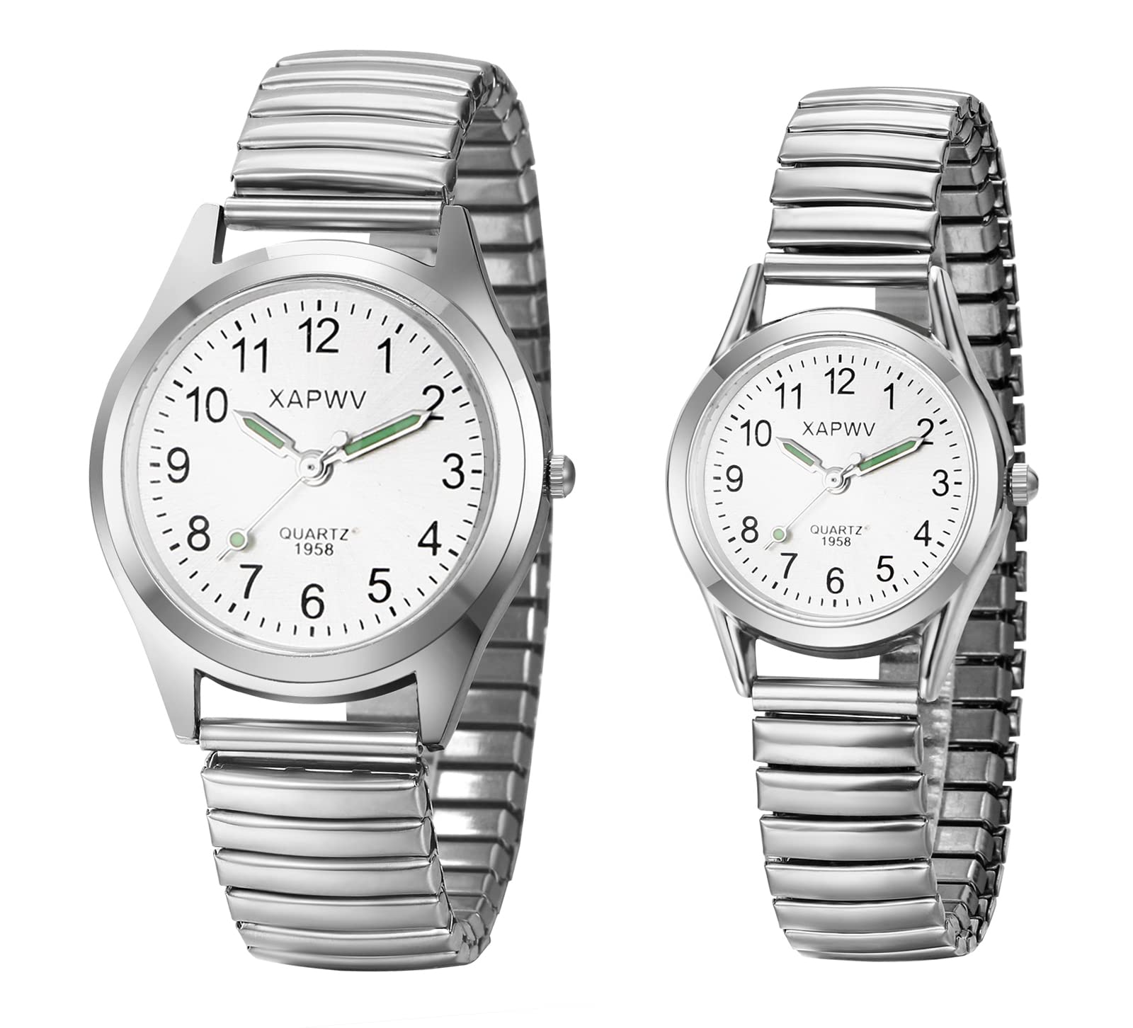JewelryWe Uhren Damen Analog Quarz Armbanduhr Klassisch Einf