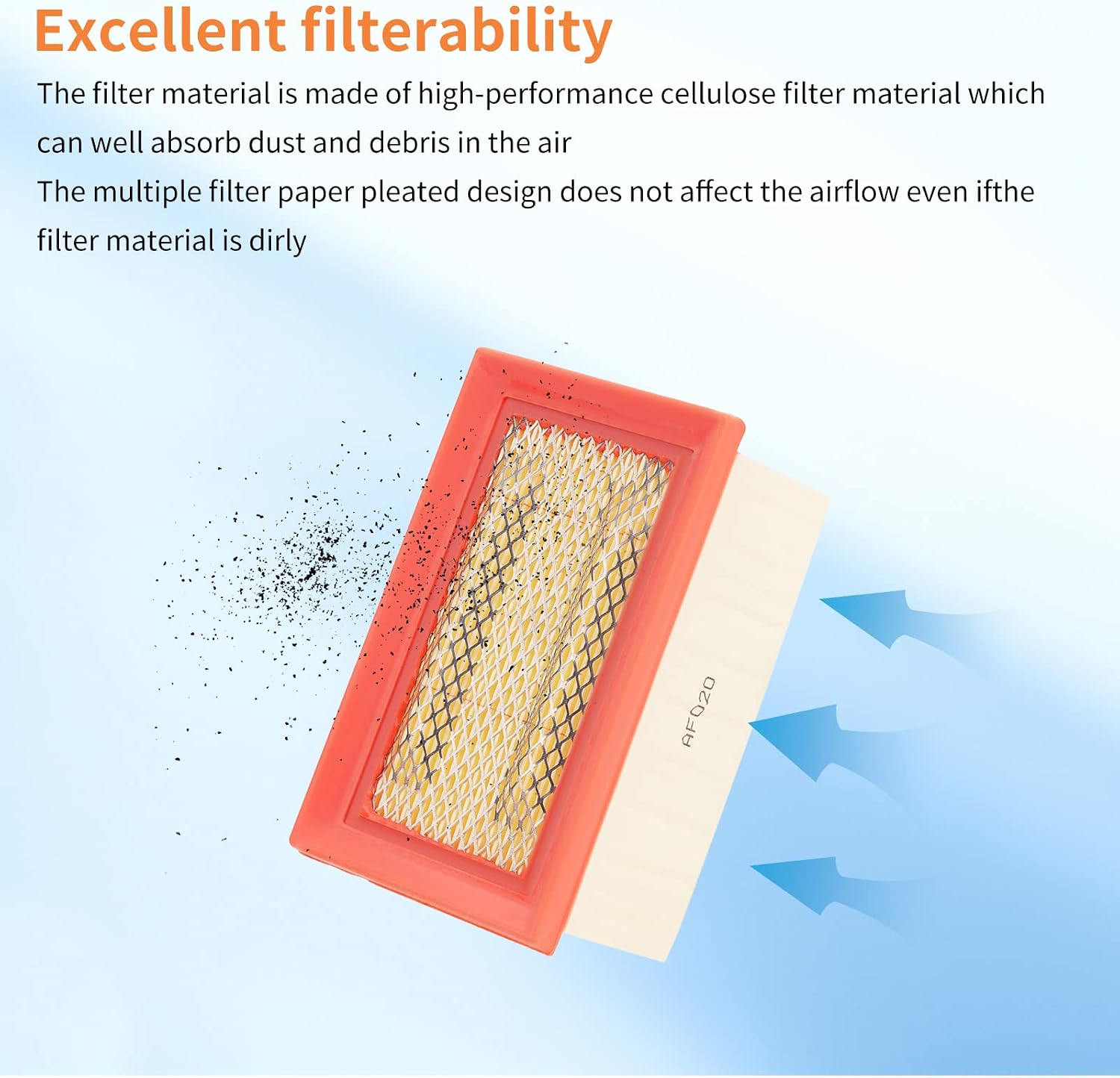 AHL Air Filter for BMW R1200S R1200 S 2006-2011
