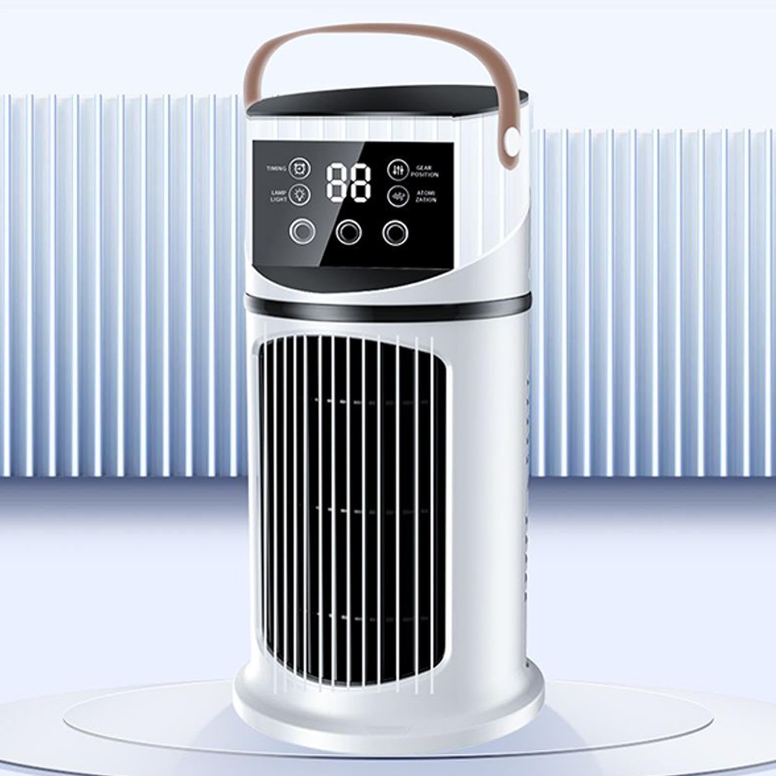 Tragbarer Wechselstrom-Einheitsventilator, Verdunstungsluftgebläse, Leiser Persönlicher Kühlventilator | Leiser, Persönlicher AC-Einheits-Desktop-Ventilator Für Zimmer, Schlafzimmer, Büro
