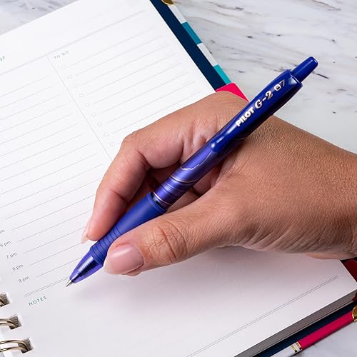 Miniatura 6 de Pilot, G2 Premium - Bolígrafos de gel de punta fina de 0.028 in, colores surtidos, paquete de 8