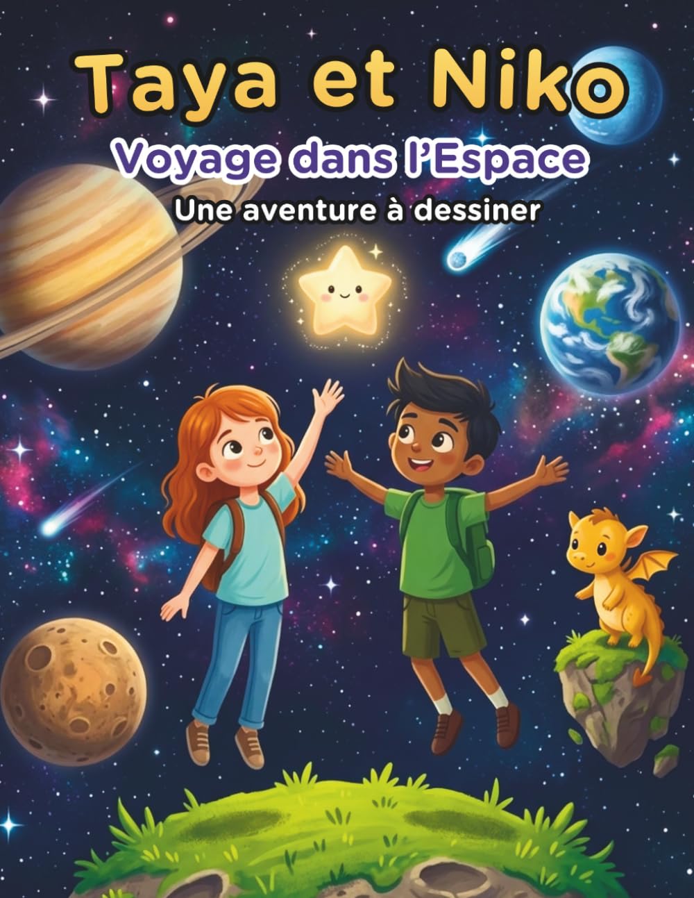 Taya et Niko : Voyage dans l'Espace: Une aventure à dessiner