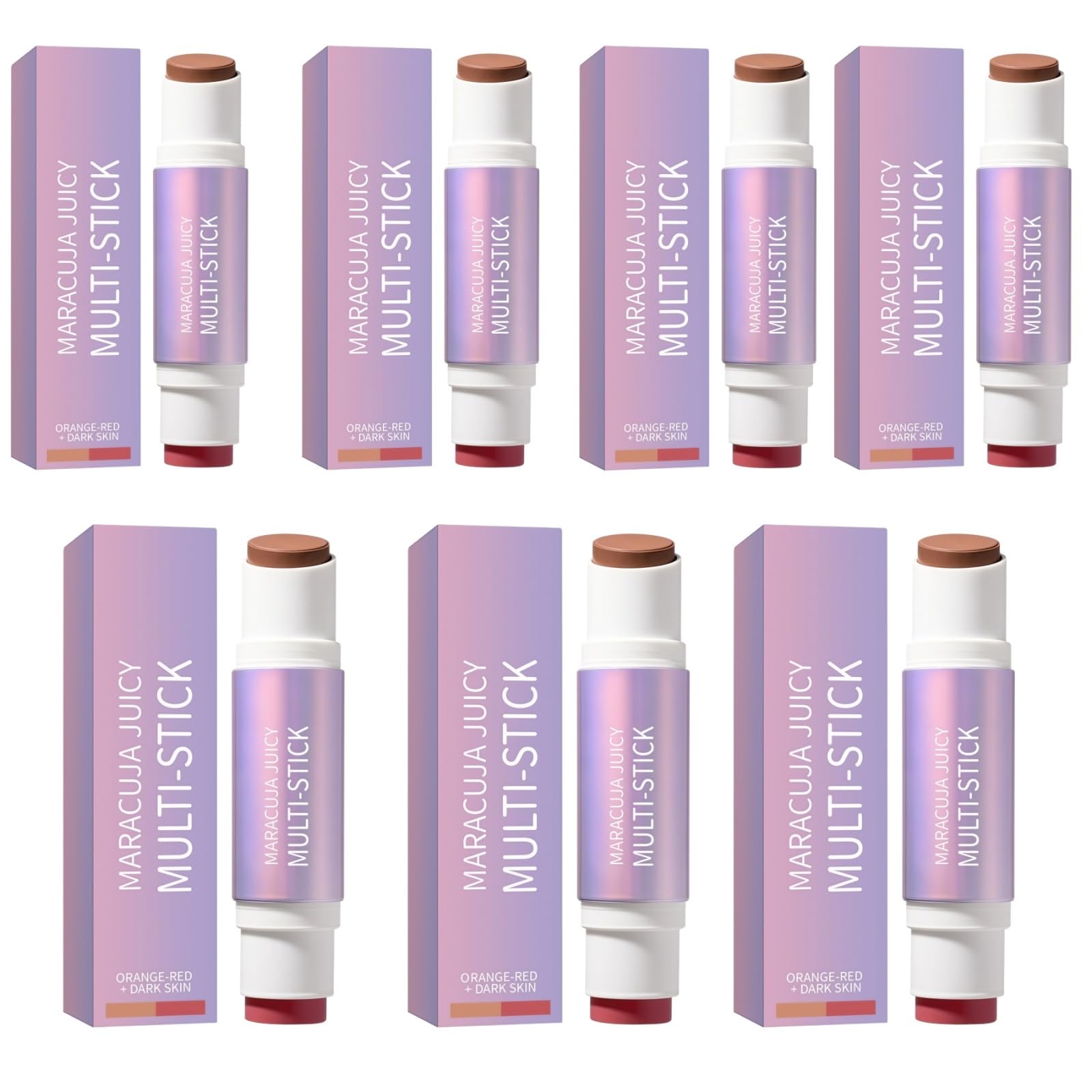 BlushAdjusting Blush Sticks, Stick Blush Cream for Cheeks and Long Lasting, Moisturizing,
