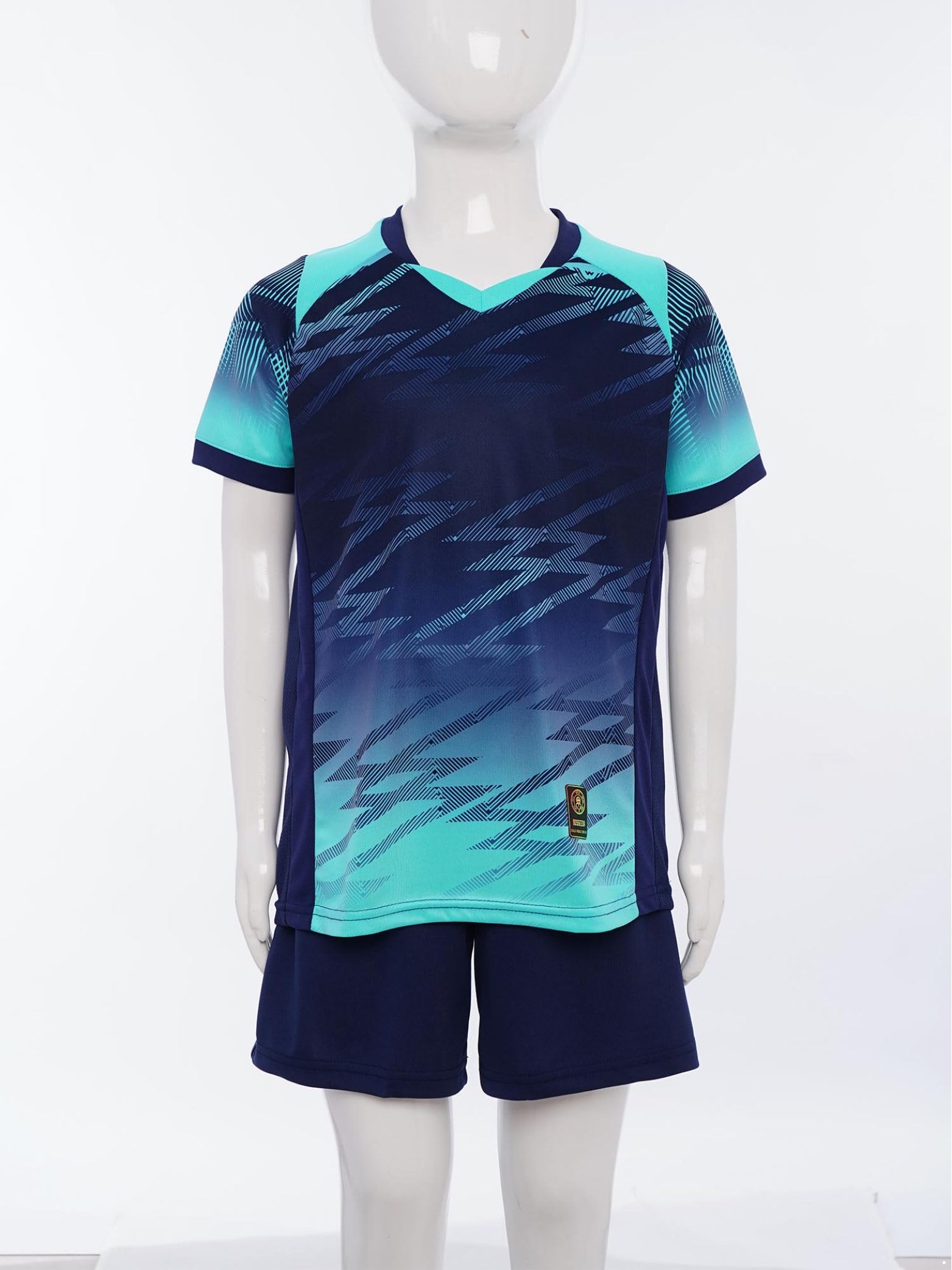 Conjunto de fútbol infantil con pantalón corto, chándal deportivo de verano, 5-16 años