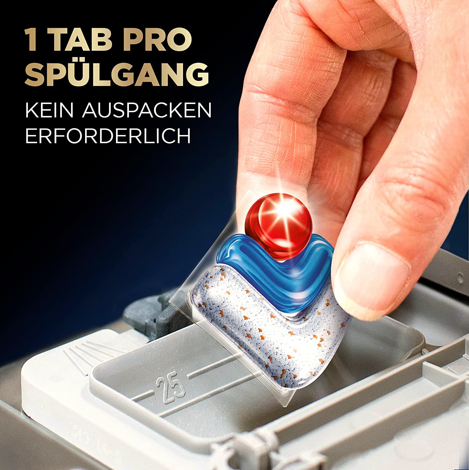 Finish Ultimate Plus Infinity Shine Spülmaschinentabs – Geschirrspültabs für intensive Reinigung, Fettlösekraft und Glanz mit Schutzschild – 146 Stück (2x73 Stück)