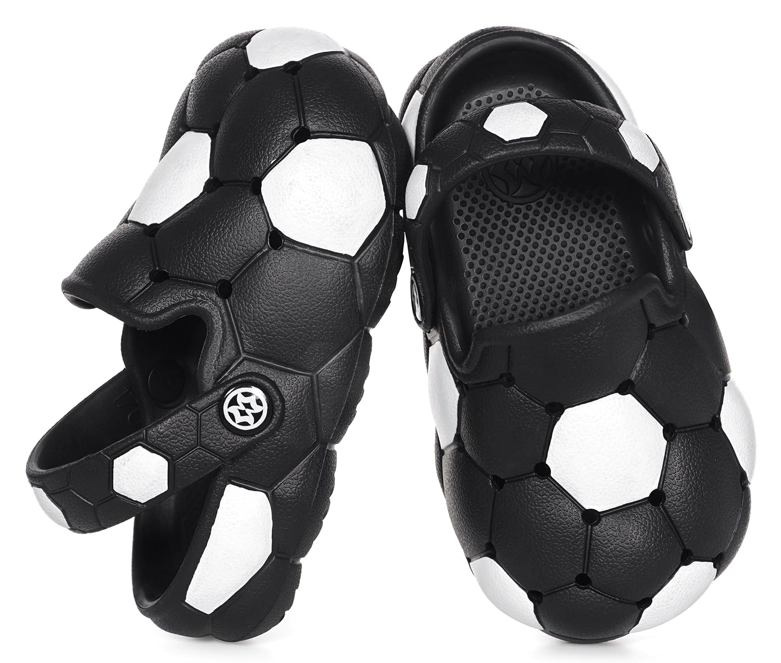 Kids Boys Girls Soccer Football Basketball Clogs Little Kids Sports Clogs Slip On Sandals Lightweight Breathable Non-Slip Summer Beach Garden Shoes — view 9