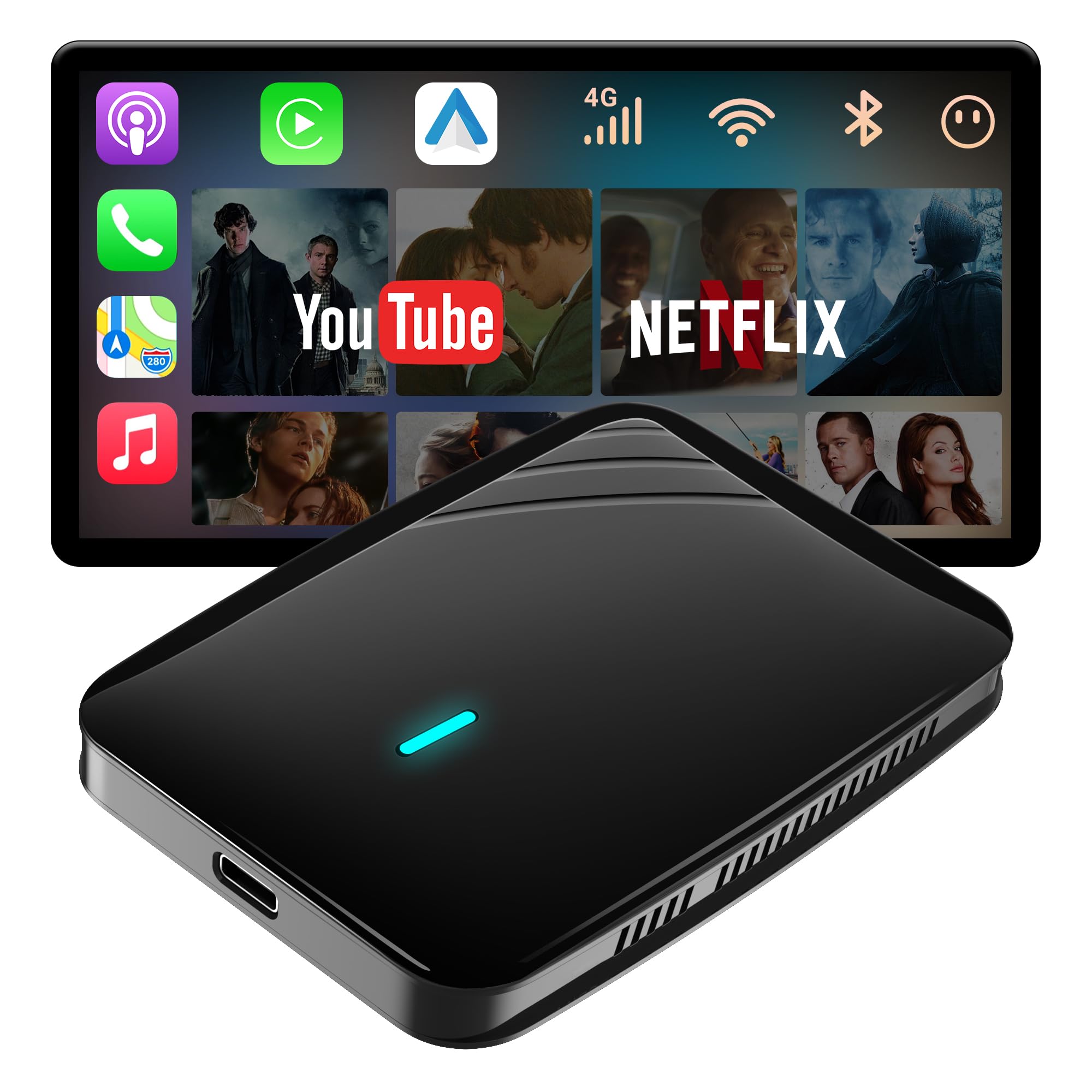 Amazon.com: Magic AI Box Wireless CarPlay & Android Auto Adapter