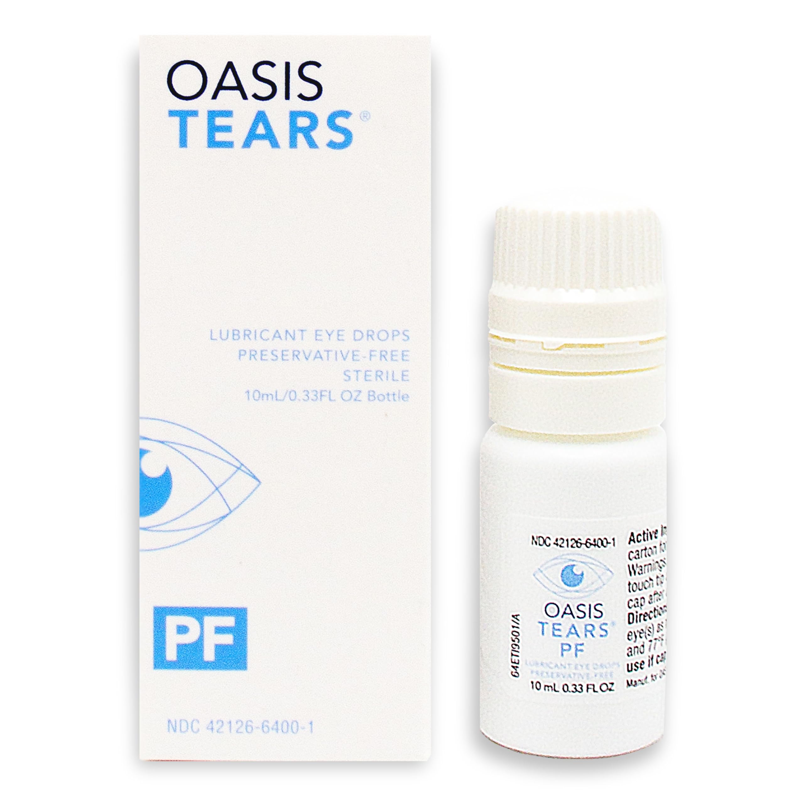OT6400 PF Preservative-Free Lubricant Eye Drops Dry Eye Relief | Artificial Tears | 0.34 FL OZ (10 mL)