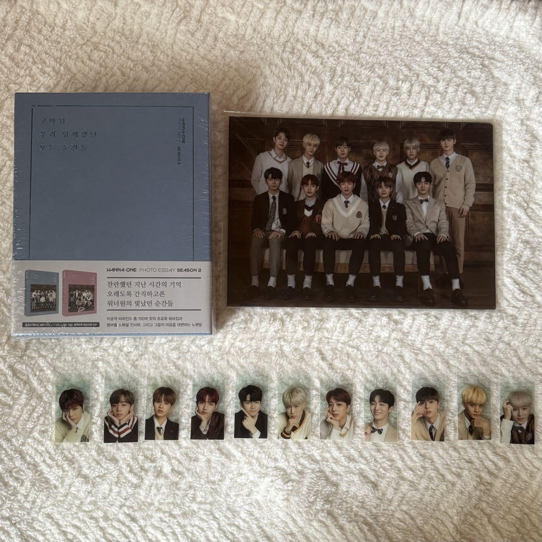 Wanna One ワナワン　フォトエッセイ　season2 WANNA ONE PHOTO ESSAY SEASON 2 - Kpop USA