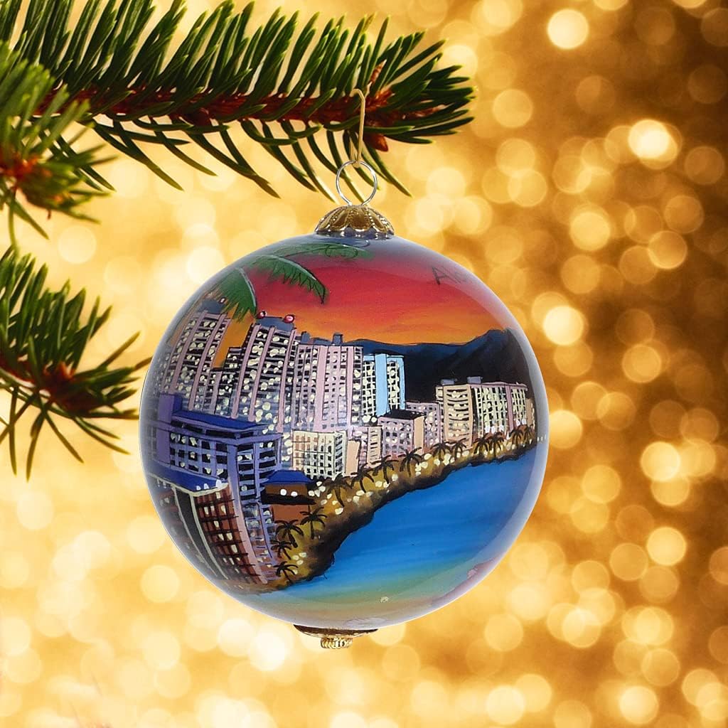 Collectible Waikiki Hawaii Christmas Ornament - Image 12