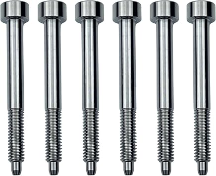6x Titanium Alloy Double Locking Tremolo Bridge String Lock Screws Hardware For Floyd Rose Special Original Series Electric Guitar Accessories