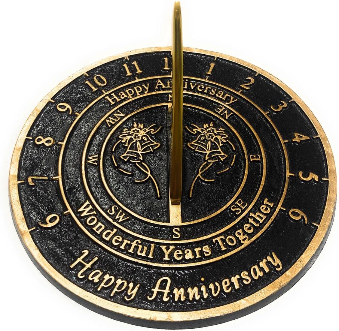 ARTIZANSTORE Wedding Anniversary Large Sundial Gift