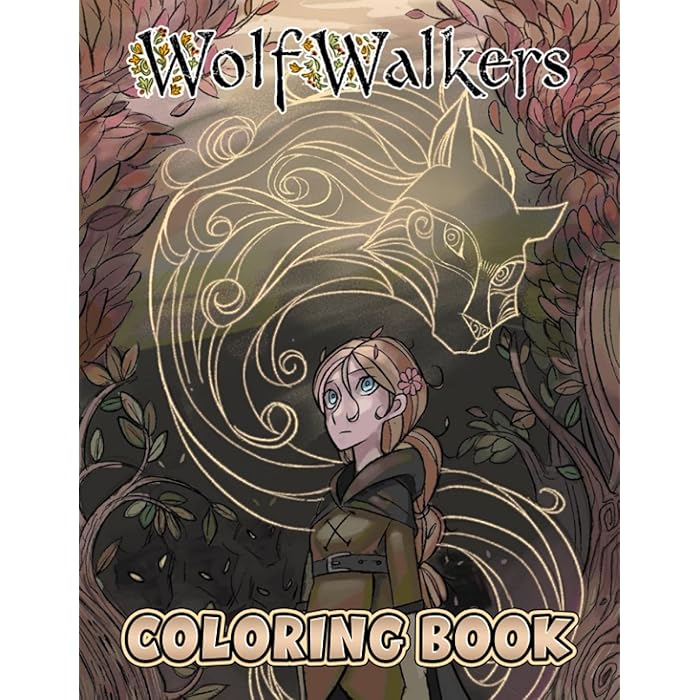 Buy Wolfwalkers Coloring Book: A Cool Coloring Book With Many ...