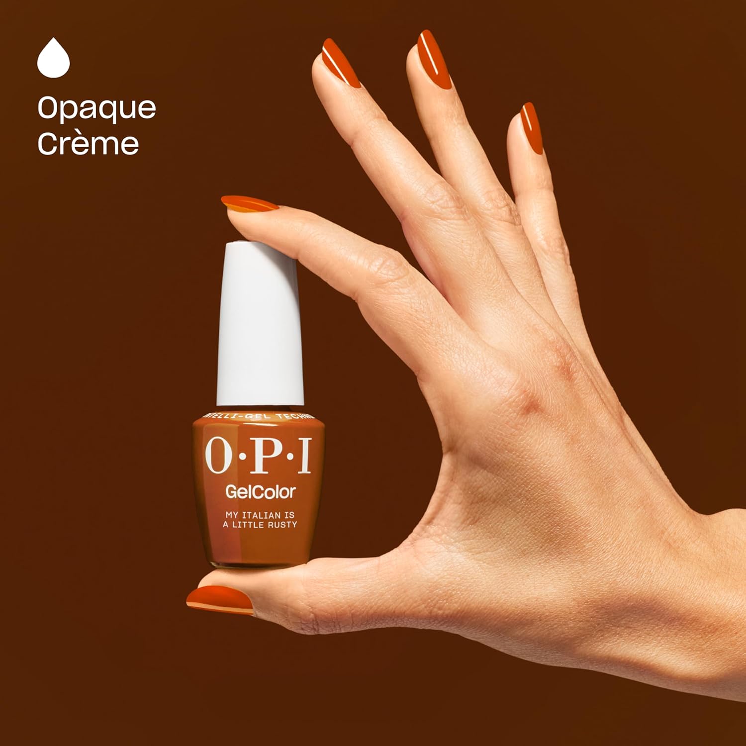 OPI GelColor LED Cure Gel Nail Polish | Yellow & Orange Shades | Salon-Quality Shine, Long-Lasting Wear | Easily Soak Off Removal | Vegan & HEMA Free | 0.5 Fl Oz