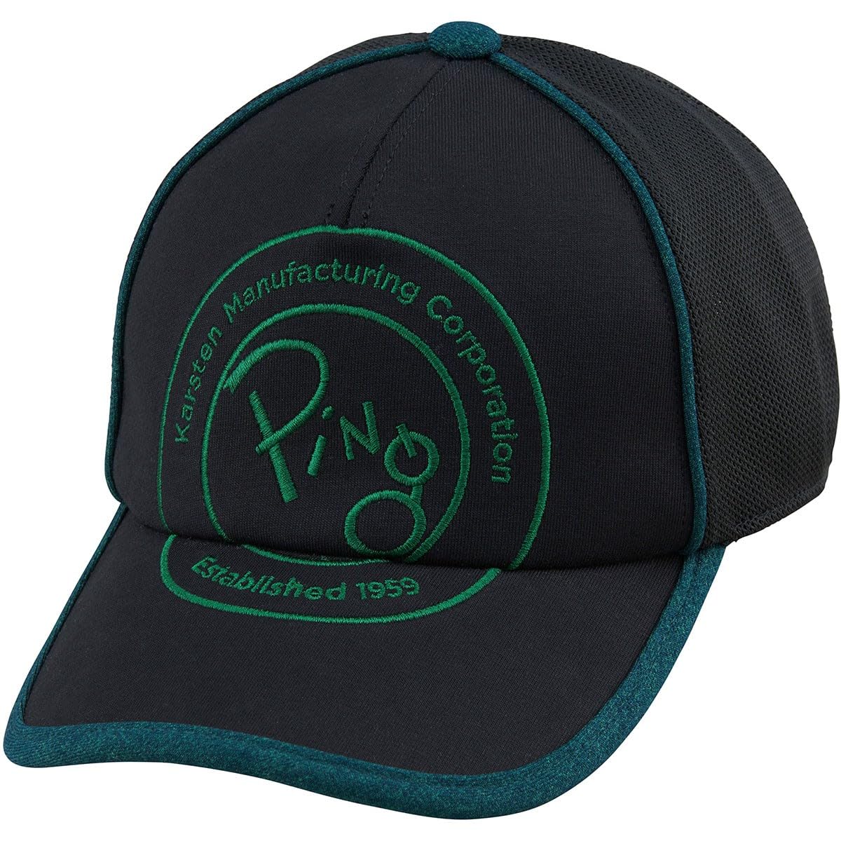 Amazon.co.jp: ピン PING 帽子 ウィンターメッシュキャップ ブラック