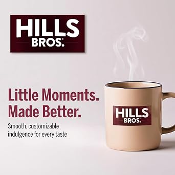 Hills Bros. Keurig K-Cup Pods - House Blend, 12 K-Cup Pods | Dark Roast, For Keurig Brewers, Kosher, Single Serve, Premium Arabica Blend, Keurig K-Cup Pods
