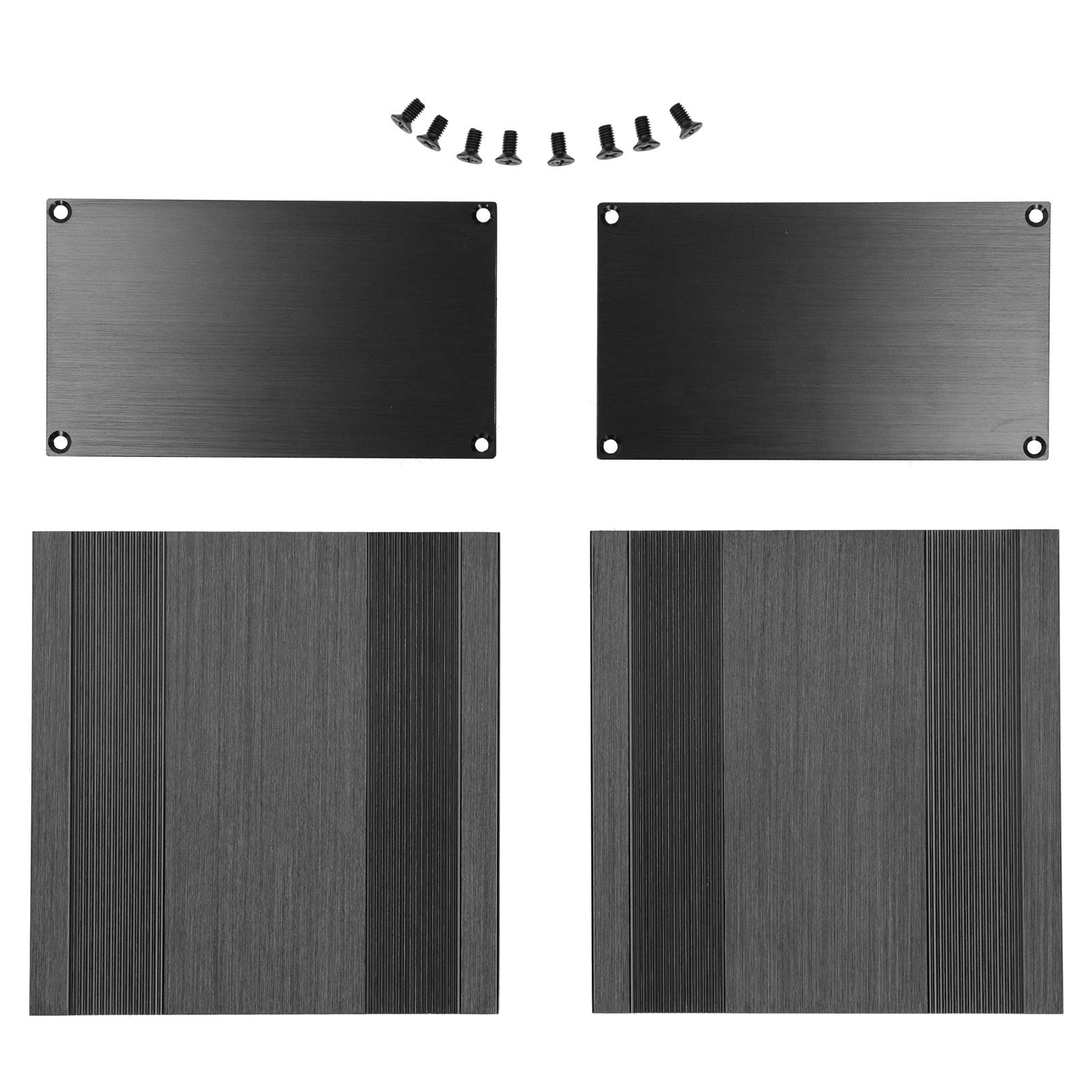 Boîtier de projet en alliage d'aluminium noir pour protéger votre carte HIFI - 8