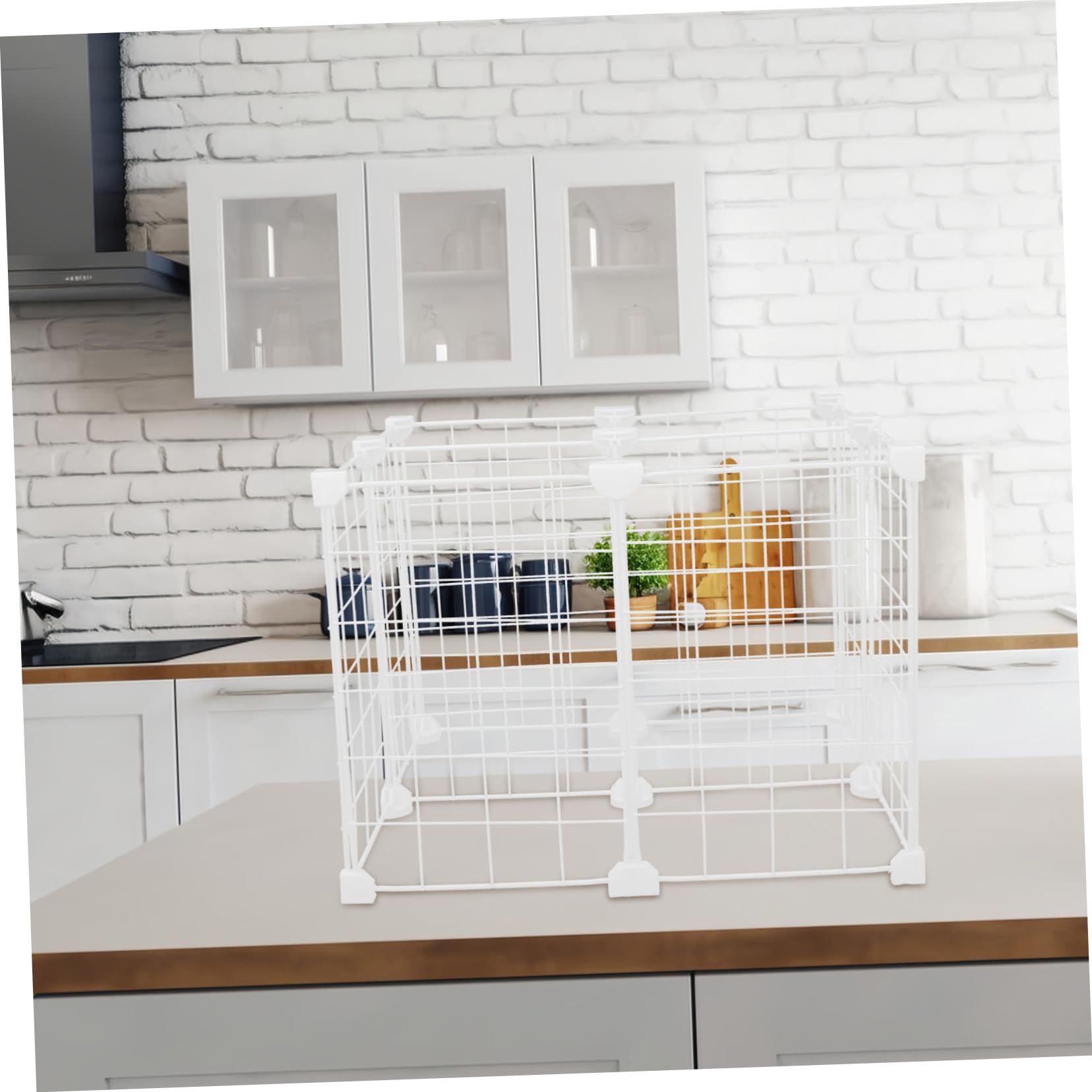Ciieeo Divisore per Ripiani Congelatore Partizione Rete per Ottimizzare per Cucine Commerciali e Domestiche Facile da Installare e Resistente per Organizzazione